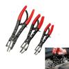 Heavy Duty Hose Clamp Tool Heat Treated 45 Steel Pinch Off Pliers for Durability Auto Mechanics Maintenance Applications