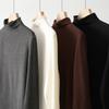 Women's Warm Long Sleeve Semi-High Collar Shirt - Autumn/Winter Style, Class A, 300g