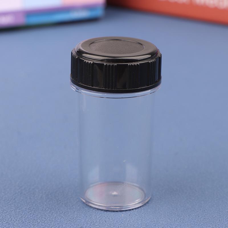 1 Stück Biologisches Mikroskop Objektiv Aufbewahrung Kunststoffbox Flasche Etui Staubschutzhülle