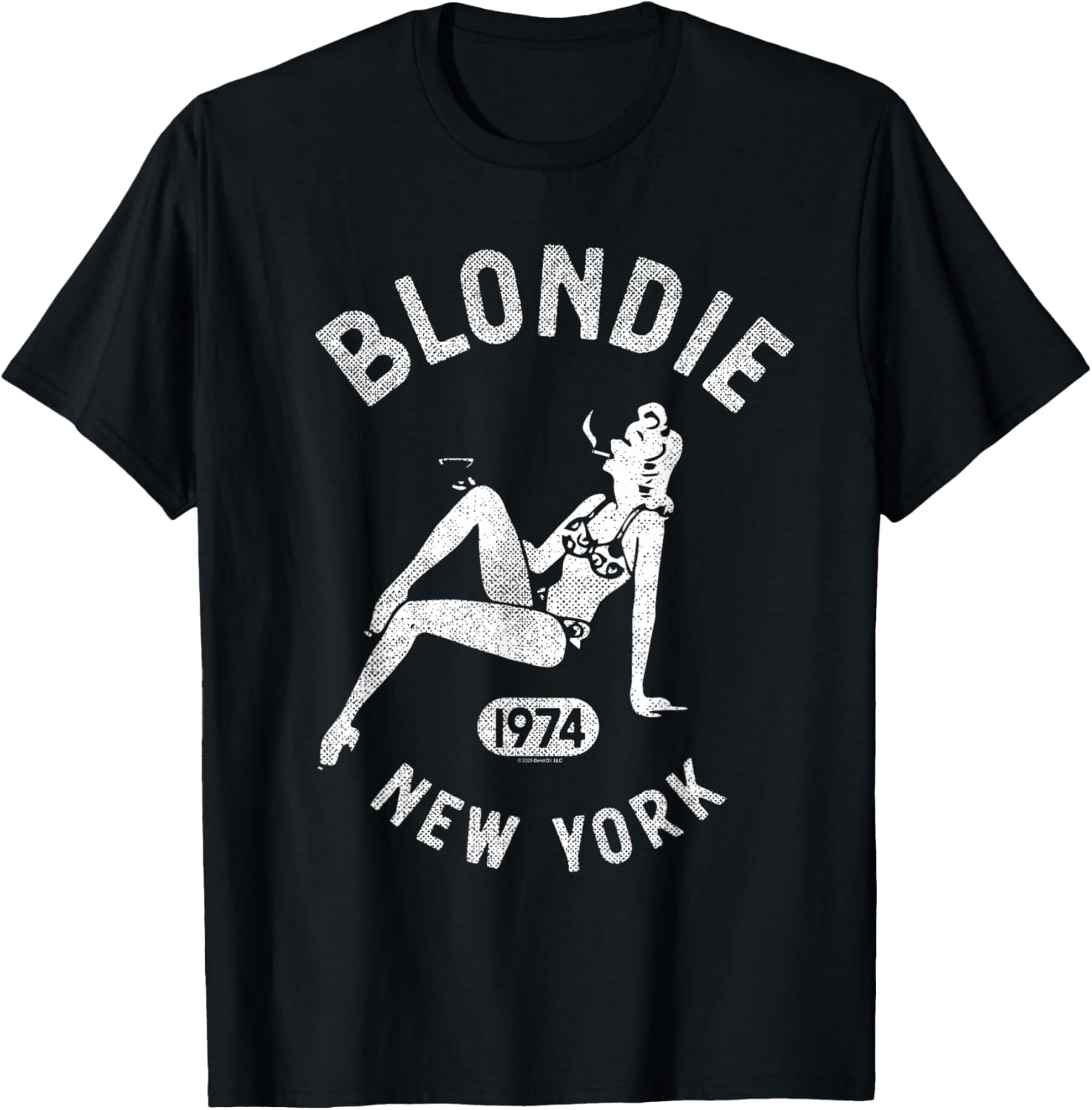 Blondie 1974 New York Pin Up Girl Vintage Band T-Shirt Unisex T-Shirt XXL