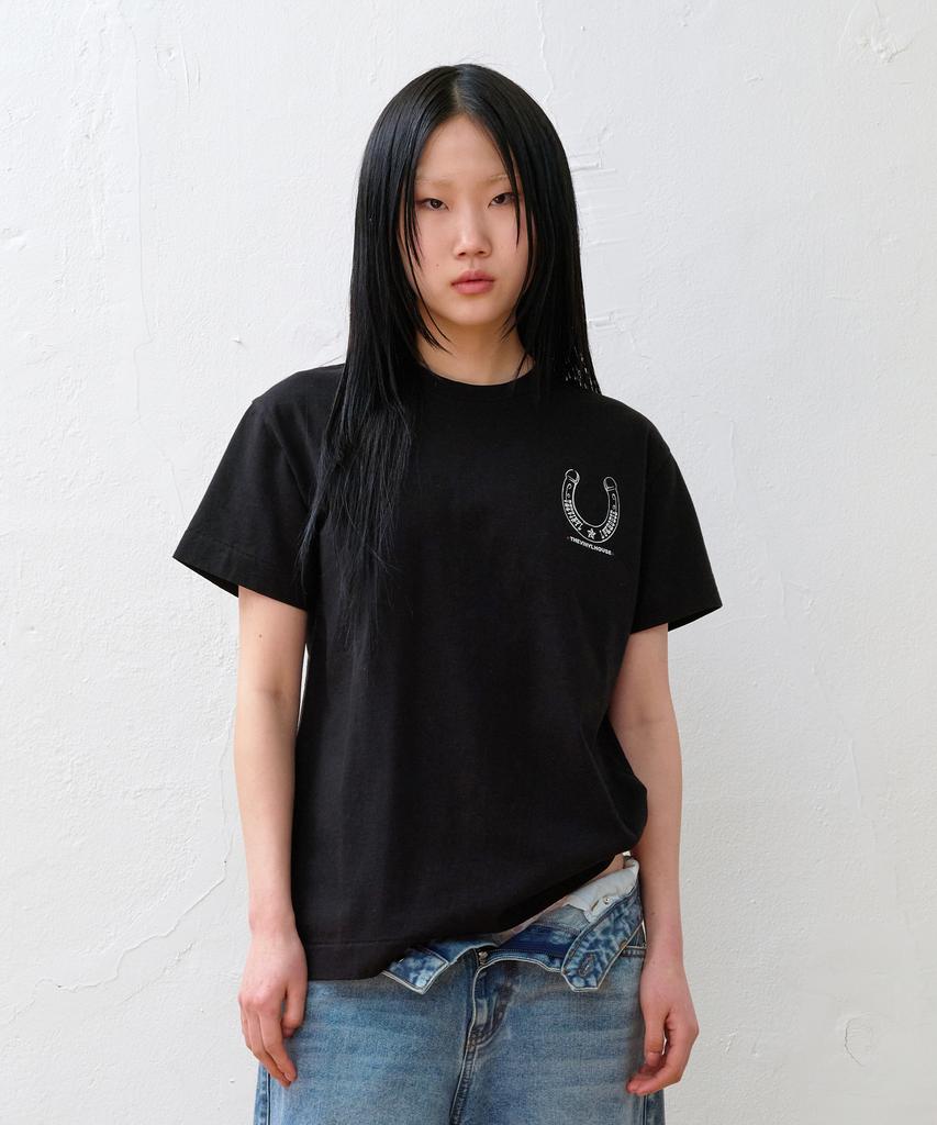 THEVINYLHOUSE Lucky House Tee Black
