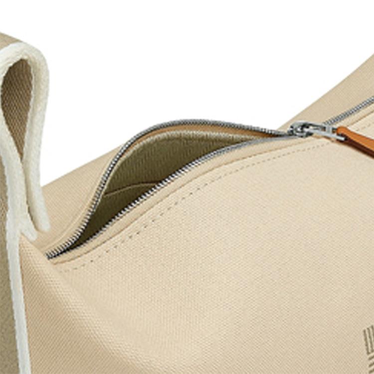 New HERMES Bride a Brac Cotton Storage Bags Toiletry Bags Large Size Women's Ecru H103223M-01