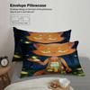 Black Bedding Set Softville Cozy Town Cute Fern The Quilt Fox With Duvet Cover  Pillowcase For Children'S Bedroom Decor