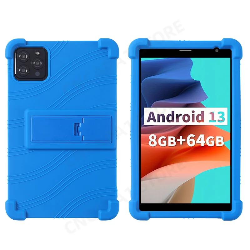 Soft Silicon Cover For PRITOM Tronpad B8 / NEWISION VOLENTEX L8 Case 8" Tablet PC Protector Funda with 4 Shockproof Airbags Soft