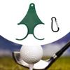 Golf Ball Holder Clamp Holds 2 Balls Lightweight Carrier Display Tees