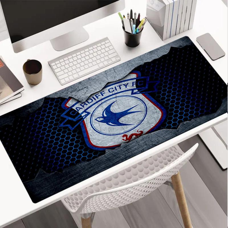 Cardiff City Afc Crest Mouse pad Mouse pad, Gaming Mouse Pad, keyboard pad, Desk Decor for computer notebook Fan Gift Birthday Gift