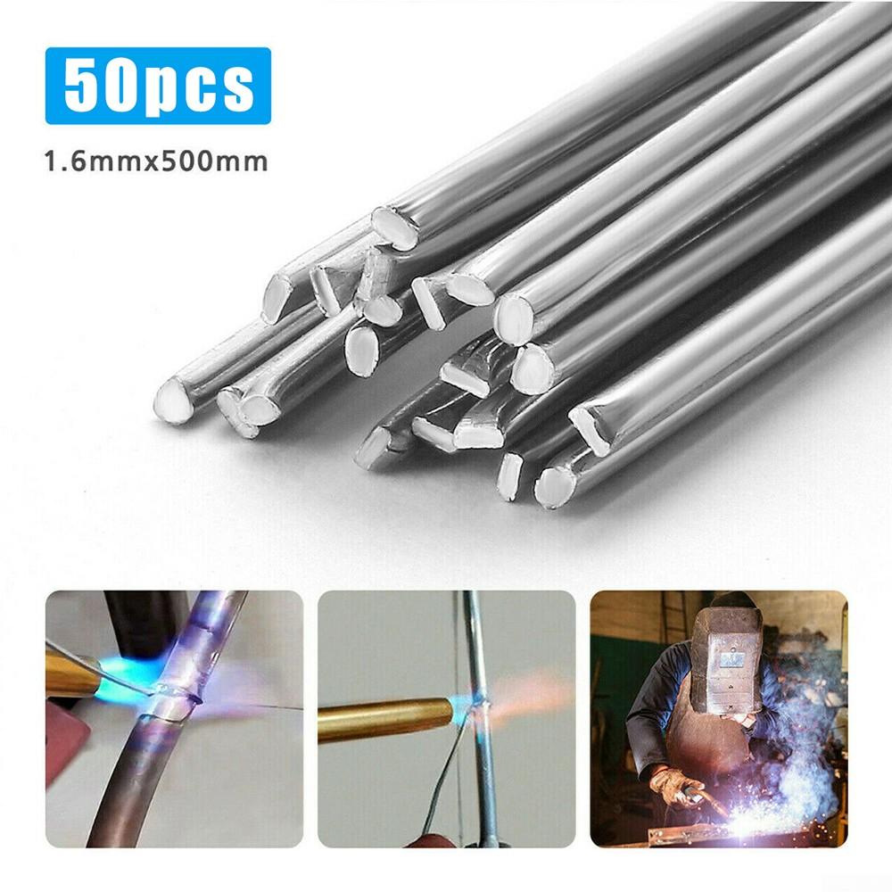 Used For All White Metals 1.6mm 50 Pcs Low Temperature Aluminum Flux Cored Welding Wire-Aluminum Repair Rod Hot Welding Wire Solid Solution Aluminum Core Aluminum Is Used For All White Metals 1.6mm 50 Pcs Low Temperature Aluminum Flux Cored Welding Wire-Aluminum Repair Rod Hot Welding Wire Solid Solution Aluminum Core Aluminum Is
