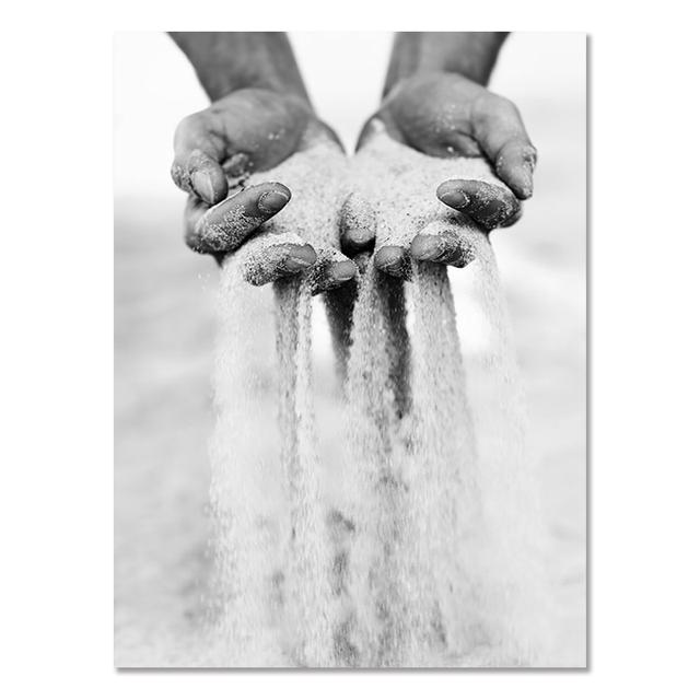 Black White Muslin Islamic Floral Arabic Calligraphy Mosque Door Wall Art Canvas Painting Posters Decorative Picture Eid Mubarak