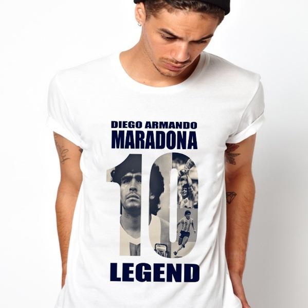 футбол, марадона, пеле, футбол, аргентина, бразилия, неймар, роналду, унисекс футболка S