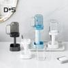 Bathroom Toothbrush Stand with Stable Base Height Adjustable Multi-Function 3 Slots Electric Toothbrush Stand Mouthwash Cup Holder