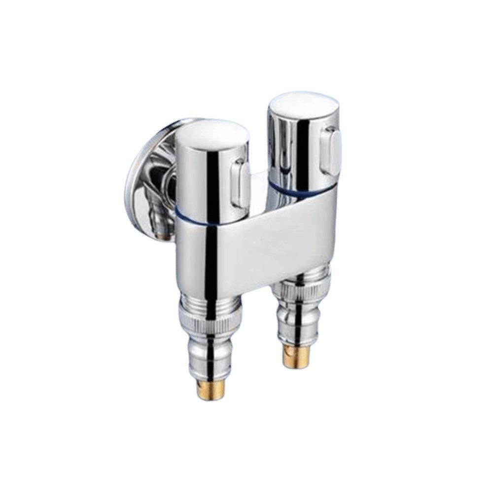 Automatic Water Stop Faucet Water Stop Valve Dual Control Toilet Triangle Valve  Laundry Room