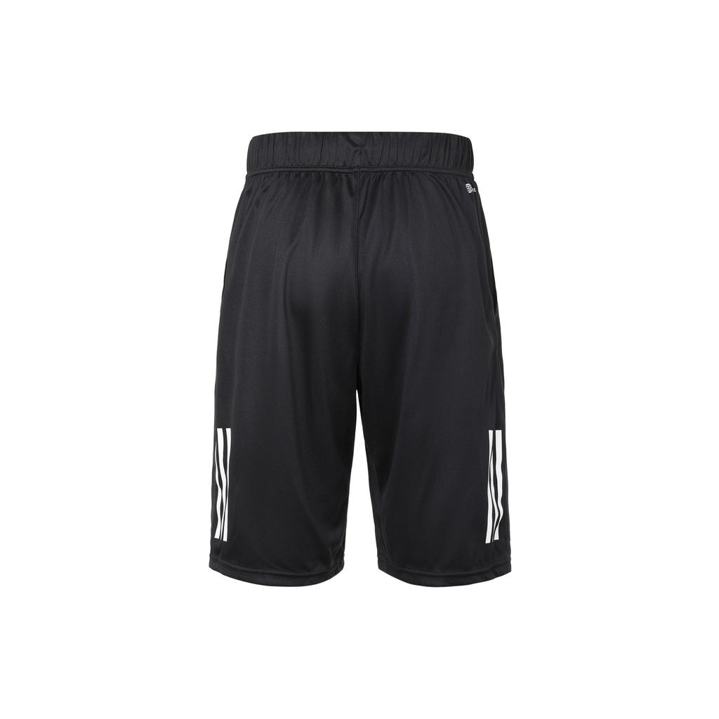 Adidas Galaxy Tennis Woven Shorts With Three Stripes Logo And Elastic Waist Men Bottoms Black HR8726