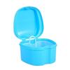 Dental Denture Box With Net Bath Case Container Tips Dentures Artificial False Teeth Storage Boxes Organizer Tooth Box Appliance