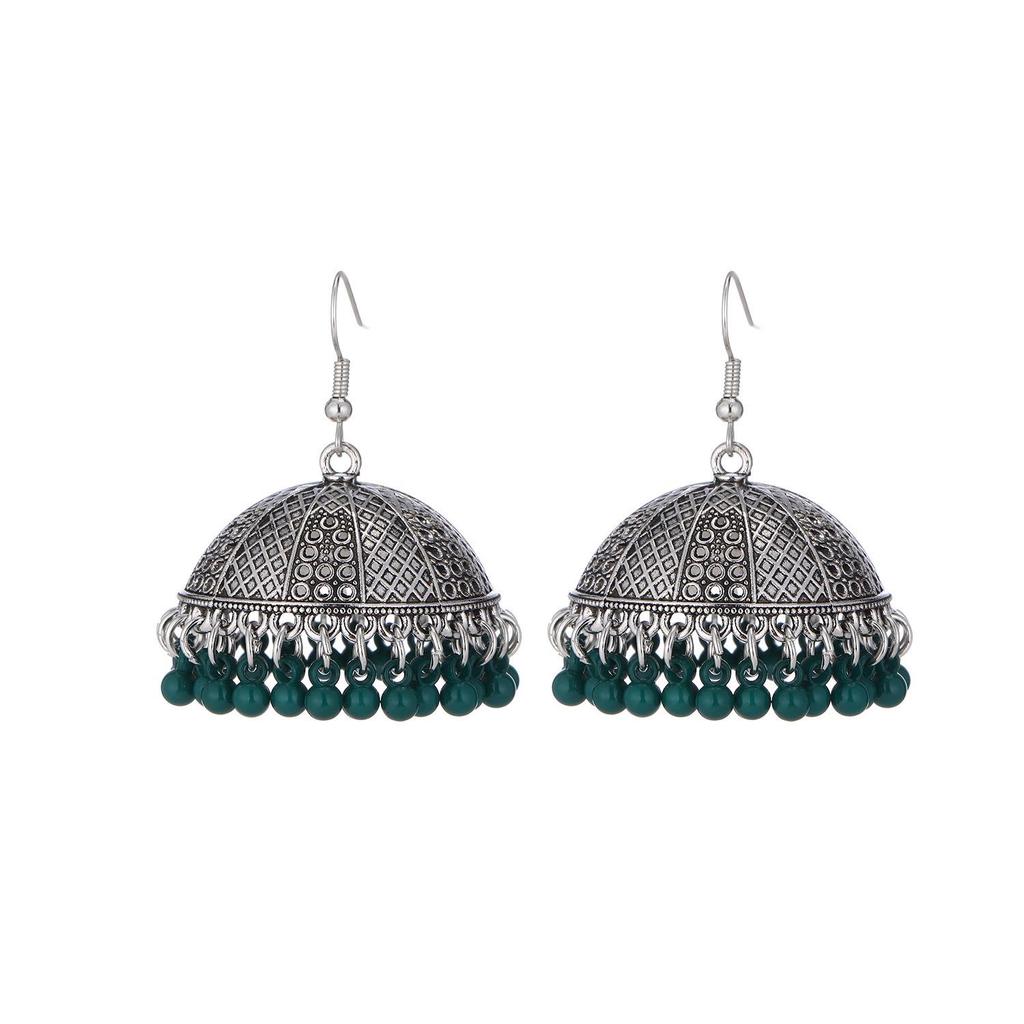 Elegant Bohemian Retro Tassel Earrings: Ethnic Style Hong Kong Chic