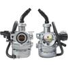 PZ19 Carburetor Carb Air Filter Fuel Line Kit for 50cc 70cc 90cc 110cc 125cc Tao Tao GK110 Baja SSR Apollo Coolster Chinese Kids Four Wheeler ATV Go