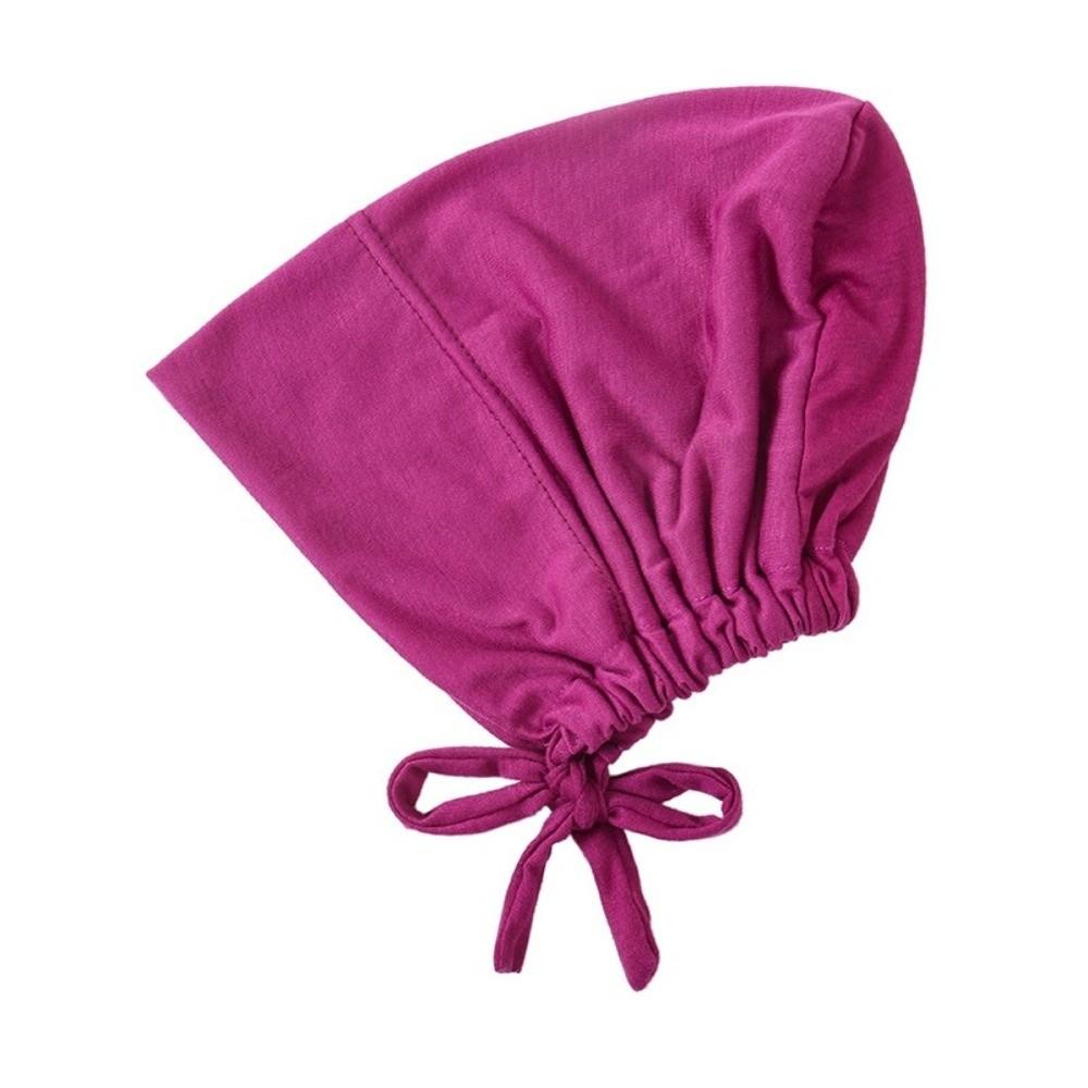 Solid Color Modal Headscarf Soft Modal Hijab Caps Inner Cap Islamic Underscarf  Islamic Headwear