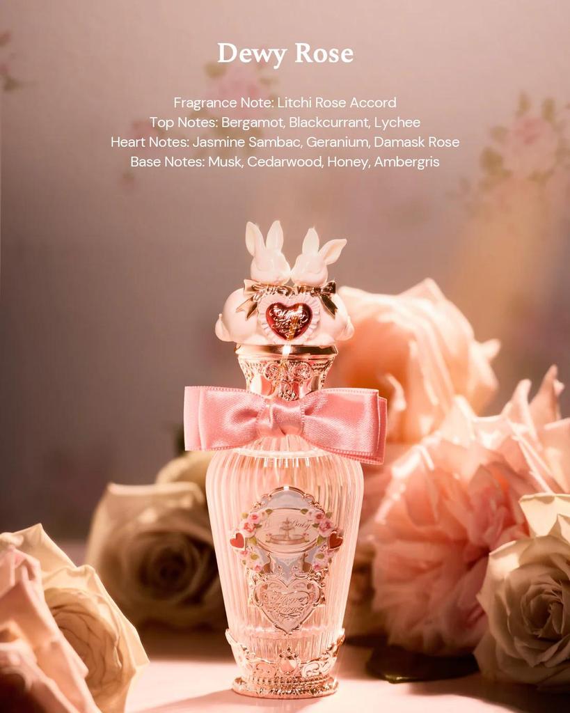 Flower Knows Bunny Garden Perfume Sweet Floral Long Lasting Fragrance for Women Cute Aesthetic Light Fresh Scent