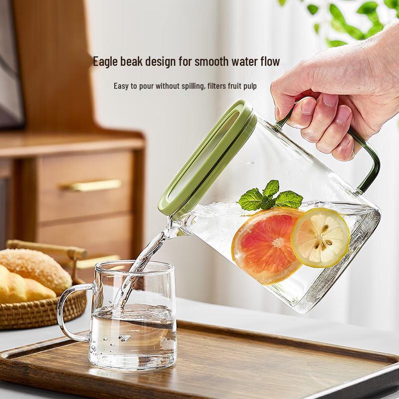 Glass Cold Brew Coffee & Tea Pitcher