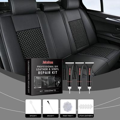 Kit de Reparare Piele Mobilier Canapea Scaune Auto Genți Găuri Rupturi Original Restaurează Zgârieturi Vopsea Piele Sintetică A9f0