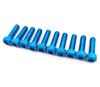 10pcs Colorful Universal 6MM Racing Motocross Part Kit Fairing Dirt Pit Bike Moto Fixing Nuts Bolts Accessories Motorcycle Screw