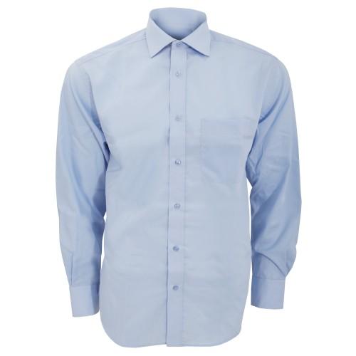 Kustom Kit Mens Premium Non Iron Long Sleeve Shirt