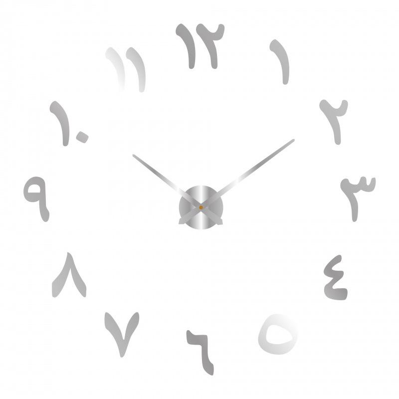 

Креативные светящиеся акриловые настенные часы «Сделай сам», домашние настенные часы без сверления, часы для гостиной, простые и бесшумные настенные часы luminous