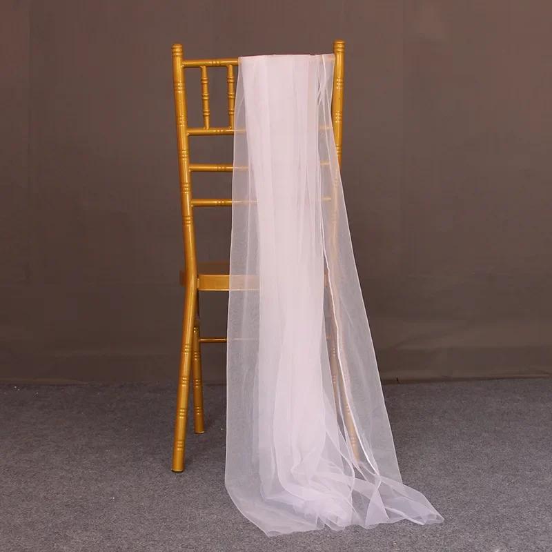 5/10M Wedding Arch Draping Tulle Fabric Wedding Arch Decoration Yarn Birthday Party Backdrop Baby Shower Supplies Ceiling Decor