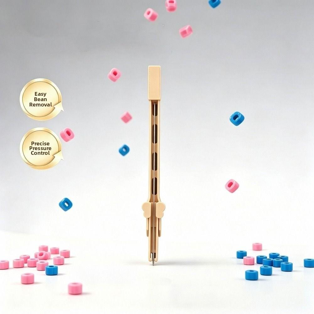 Efficient Storable Bead Pen Handheld Automatic Fuse Bead Pen Press-Type Bead Pen Kids Toys