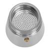 3/6 Cups Capacity Stovetop Coffee Maker Octagonal Design Stovetop Espresso Maker  For Camping