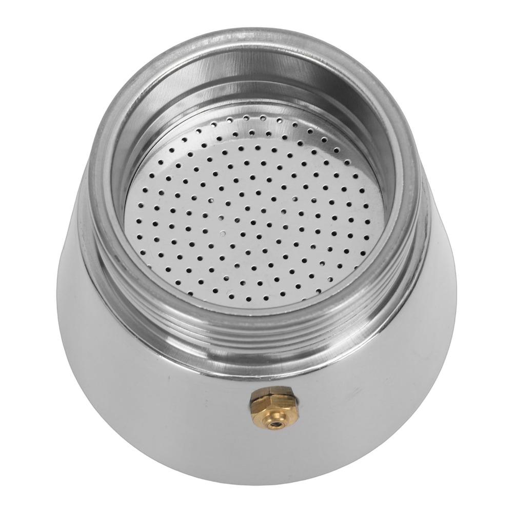 3/6 Cups Capacity Stovetop Coffee Maker Octagonal Design Stovetop Espresso Maker For Camping