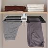 22-Arm Pull Out Pants Rack,Double Row Black Damping Trousers Organizer,Space Saving Closet Storage System for Dormitory/Laundry