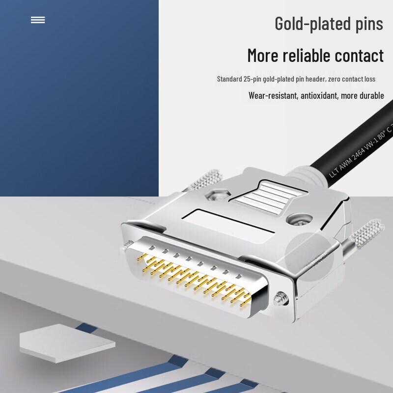 DB25 Parallel Printer Extension Cable