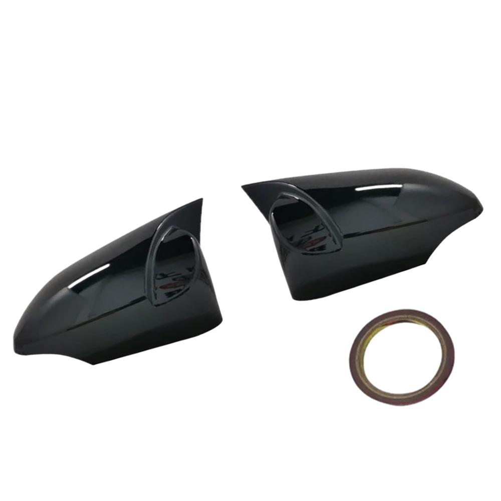 

2pcs Carbon Fiber Black Exterior Side Rearview Mirror Cover Trim for Toyota CHR 2017 2018 2019 2020 2026 USA version