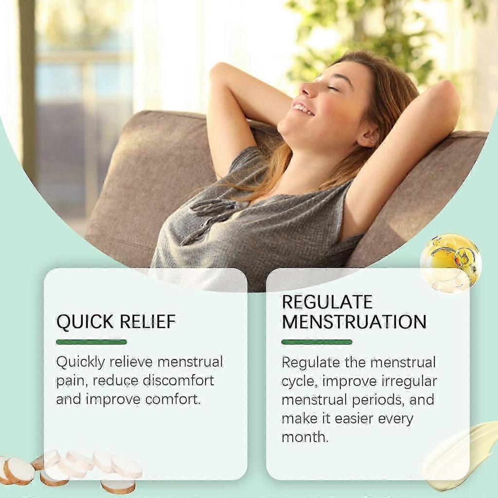 Menstrual Relief Yam Cream Contains Aloe Leaf Extract And Vitamin E