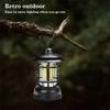 Battery Powered Solar Camping Lantern USB Rechargeable Solar LED Tent Light  Tent