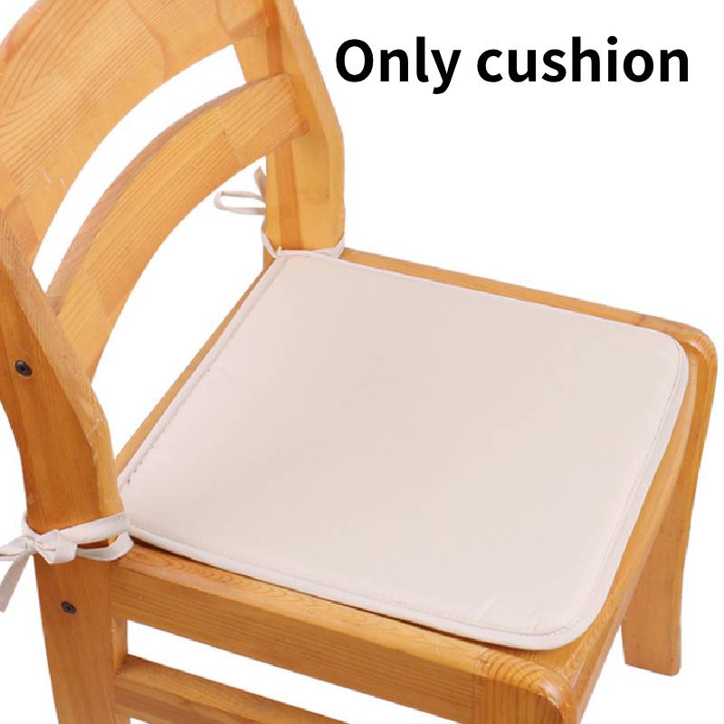 

Подушка для стула Губка Однотонный Квадратный Декоративный аксессуар Дом Обеденный стул Light Gray