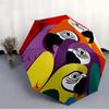 1pc Parrots, Macaws Automatic Open/Close Umbrella 8-Rib Strong Frame, Portable Travel Umbrella for Women & Men, Birthday Gift Parties 017