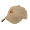 Calcifer Hiking Baseball Cap Structured Fit Sports And Fitness Vintage Washed Denim Hat