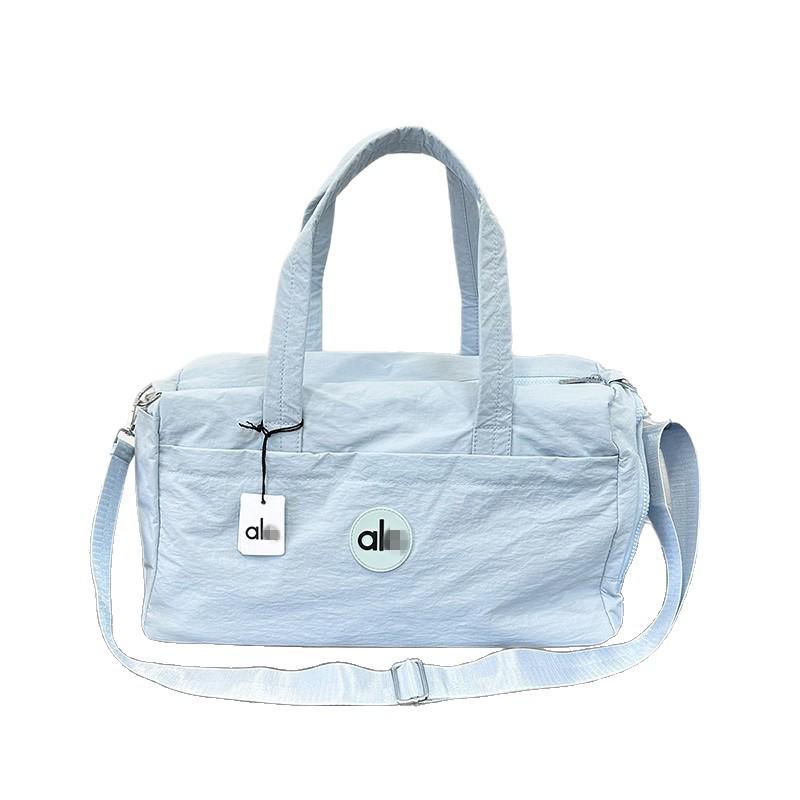 

Минималистичная дорожная сумка Alo для путешествий за границу: Вместительная, универсальная, модная сумка в корейском стиле, ручная сумка, сумка через плечо, сумка для спортзала/йоги. 42cm Length x 21cm Width x 21cm Height