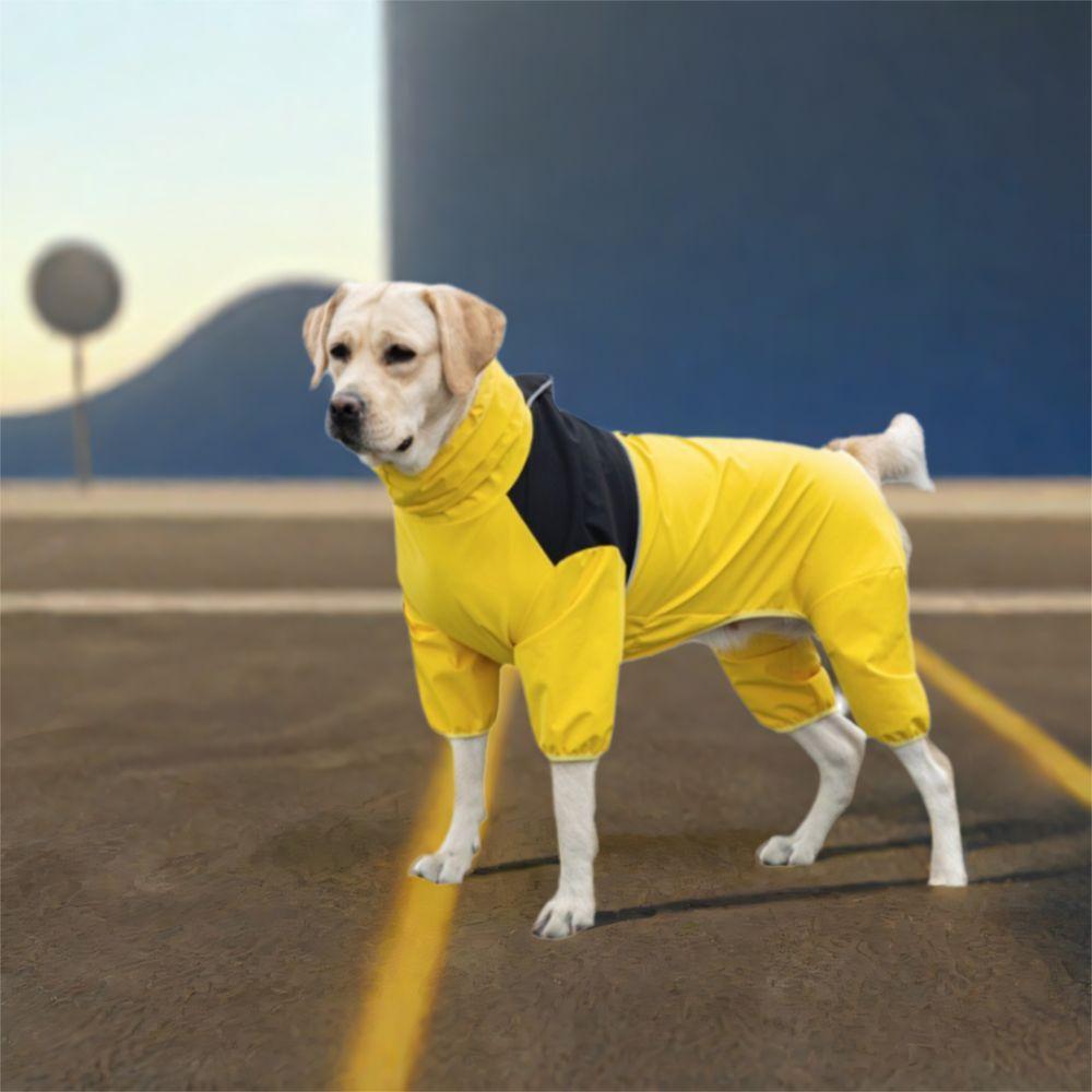 Adjustable Dog Raincoat Waterproof Pet Raincoat Dog Rain Overalls Anti Storm Coat  Hiking