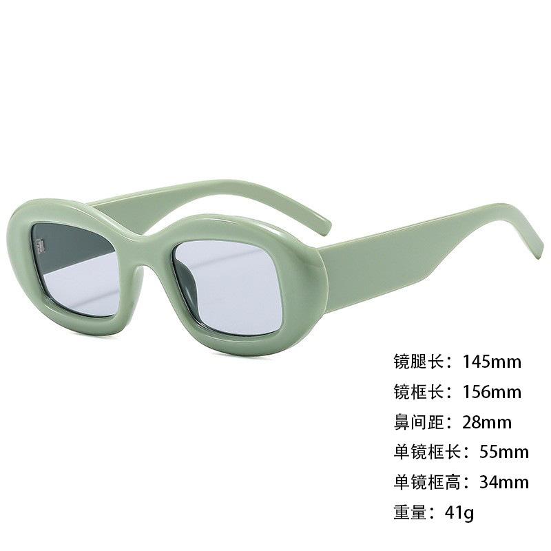 

Foreign Trade Sunglasses Wide Legs Big Frame Vgo88 Men S And Women S Jelly Color Personalized Uv400 Sunglasses wholesale price