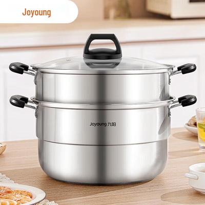 Joyoung 304 Stainless Steel Double-Layer Steamer