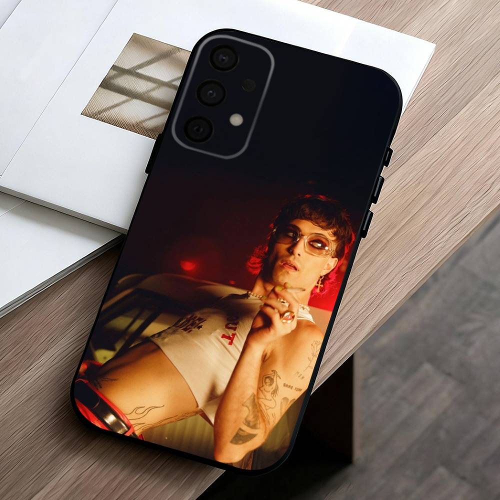 

M-Maneskin-N D-Damiano David phone Case For Samsung Galaxy A73,A72,A71,A70,A53,A52,A51,Others Soft Black Shell Samsung a22 5g