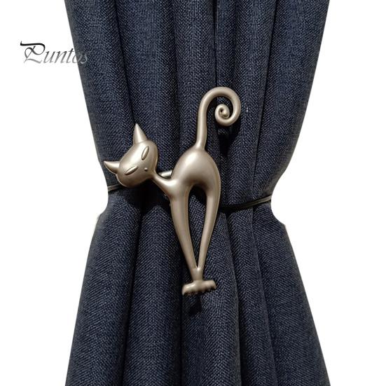 Gardinbindning Magnetisk Bred applikation Legering Kattform Minidraperi Hållback Hushållsartiklar