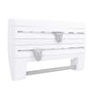 Kitchen Wrap Dispenser Wall Mounted Easy To Install Multipurpose Foil Dispenser for Home Use