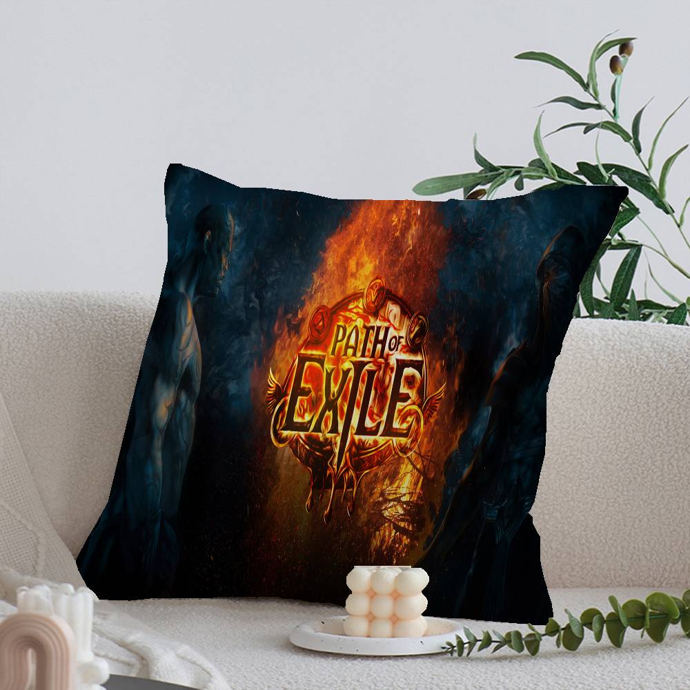 P-Path O-Of E-Exile Personalized Pillow Cover Kids Bedroom Wild Party Decor Pillowcase kid Birthday shower Gift