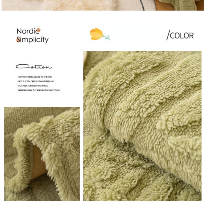 Winter Sofa Cover Cloth Ins Wind-sand Hair Blanket Full Cover Anti-cat Scratch New Sofa Cover Full Cover Universal Towel