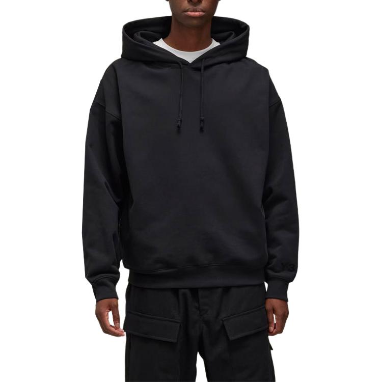 Adidas Graphic Print Pullover Hoodie Unisex Hoodies Black IX0403