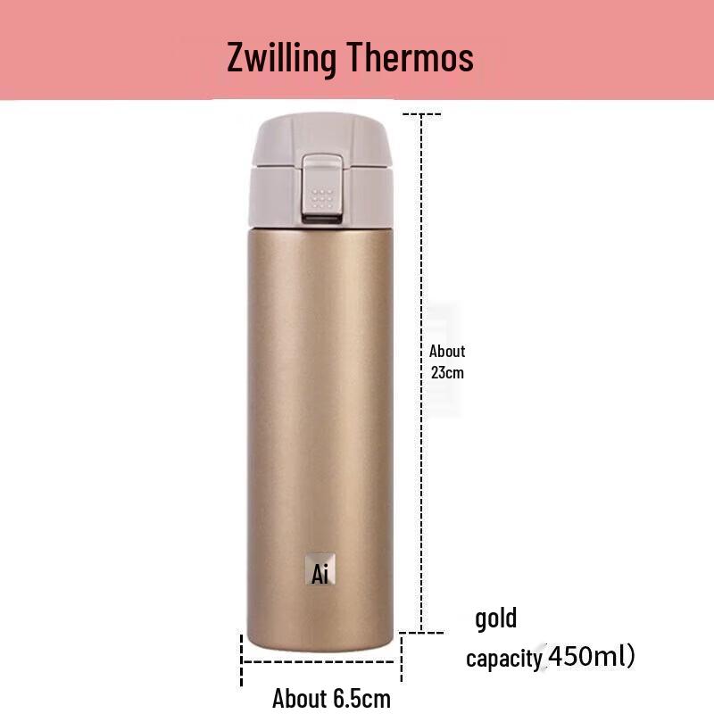 ZWILLING 450ml Pop-Up Lid Insulated Mug