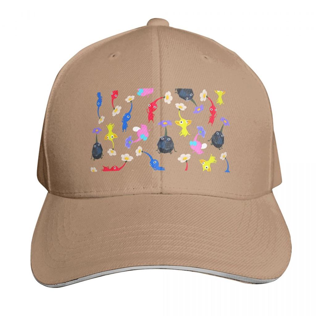 Pikmin Baseball Cap Golf Trucker Hat Fashion Beach Sun Hat For Children Golf Wear Unisex Womens